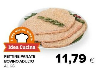 Tigre Fettine panate bovino adulto offerta