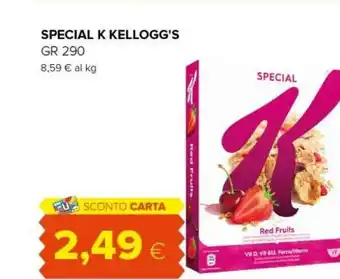 Tigre Kellogg's - special k biscuit moments fragola offerta