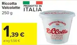 Carrefour Riccotta Valcolatte offerta