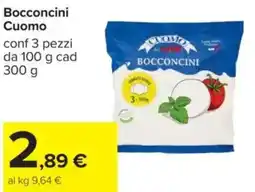 Carrefour Bocconcini Cuomo offerta