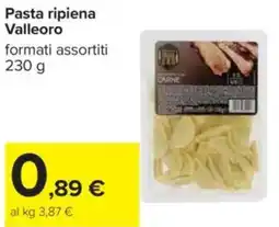 Carrefour Pasta ripiena Valleoro offerta