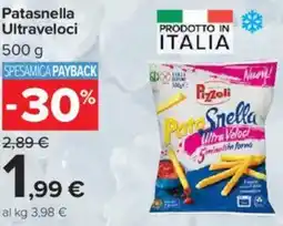 Carrefour Patasnella Ultraveloci offerta