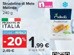 Carrefour Strudelino di Mele Melinda offerta