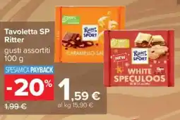 Carrefour Tavoletta SP Ritter offerta