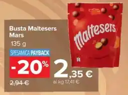 Carrefour Busta Maltesers Mars offerta
