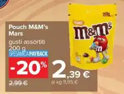 Carrefour Pouch M&M's Mars offerta