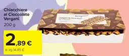 Carrefour Chiacchiere al Cioccolato Vergani offerta