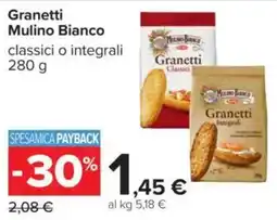 Carrefour Granetti Mulino Bianco offerta