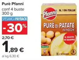 Carrefour Purè Pfanni offerta