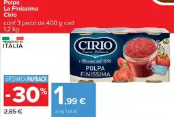 Carrefour Polpa La Finissima Cirio offerta