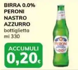 Basko BIRRA 0.0% PERONI NASTRO AZZURRO offerta