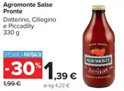 Carrefour Agromonte Salse Pronte offerta