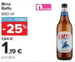 Carrefour Birra Raffo offerta