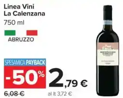 Carrefour Linea Vini La Calenzana offerta