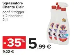 Carrefour Sgrassatore Chante Clair offerta