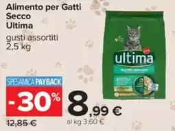 Carrefour Alimento per Gatti Secco Ultima offerta