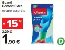 Carrefour Guanti Confort Extra offerta