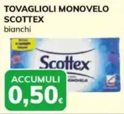 Basko Tovaglioli monovelo SCOTTEX offerta