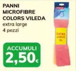 Basko Panni microfibre colors VILEDA offerta