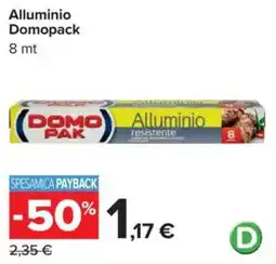 Carrefour Alluminio Domopack 8 mt offerta