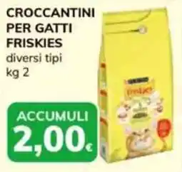 Basko Croccantini per gatti FRISKIES offerta