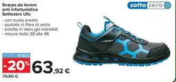 Carrefour Scarpa da lavoro anti infortunistica Sottozero Ufo offerta