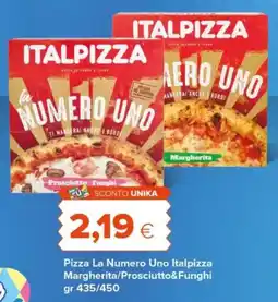 Oasi Pizza La Numero Uno Italpizza Margherita/Prosciutto&Funghi offerta