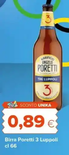 Oasi Birra Poretti 3 Luppoli offerta