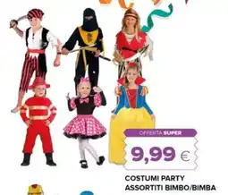 Oasi Costumi party assortiti bimbo/bimba offerta