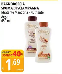 Tigros Bagnodoccia SPUMA DI SCIAMPAGNA offerta