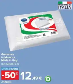 Carrefour Guanciale in Memory Made in Italy mis offerta