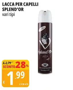 Tigros Lacca per capelli SPLEND'OR offerta