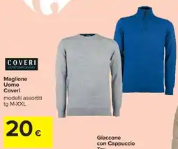 Carrefour Maglione Uomo Coveri modelli assortiti tg M-XXL offerta