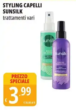 Tigros Styling capelli SUNSILK offerta