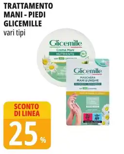 Tigros Trattamento mani - piedi GLICEMILLE offerta