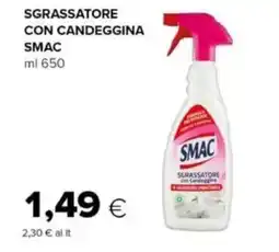 Tigre Sgrassatore con candeggina SMAC offerta