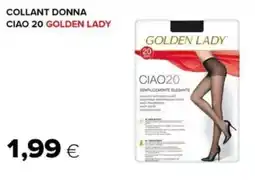 Tigre Collant donna ciao 20 GOLDEN LADY offerta