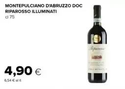 Tigre Montepulciano d'abruzzo doc riparosso illuminati offerta