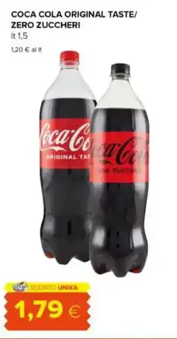 Tigre Coca cola original taste/ zero zuccheri offerta