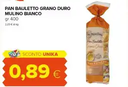 Tigre Pan bauletto grano duro MULINO BIANCO offerta