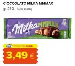 Tigre Cioccolato milka mmmax offerta