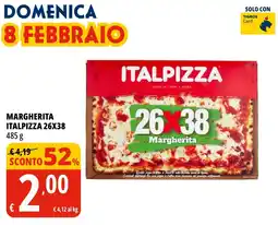 Tigros Margherita ITALPIZZA 26X38 offerta