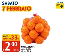 Tigros Arance bionde offerta