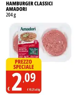 Tigros Hamburger classici AMADORI offerta