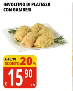 Tigros Involtino di platessa con gamberi offerta