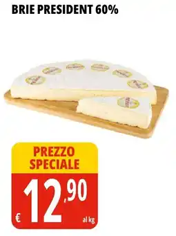 Tigros Brie PRESIDENT 60% offerta