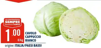 Tigros Cavolo cappuccio bianco offerta