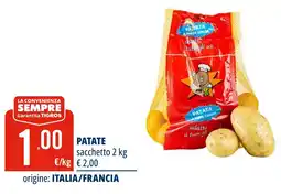 Tigros Patate sacchetto offerta