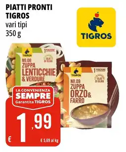 Tigros Piatti pronti TIGROS offerta