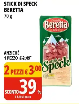 Tigros Stick di speck BERETTA offerta